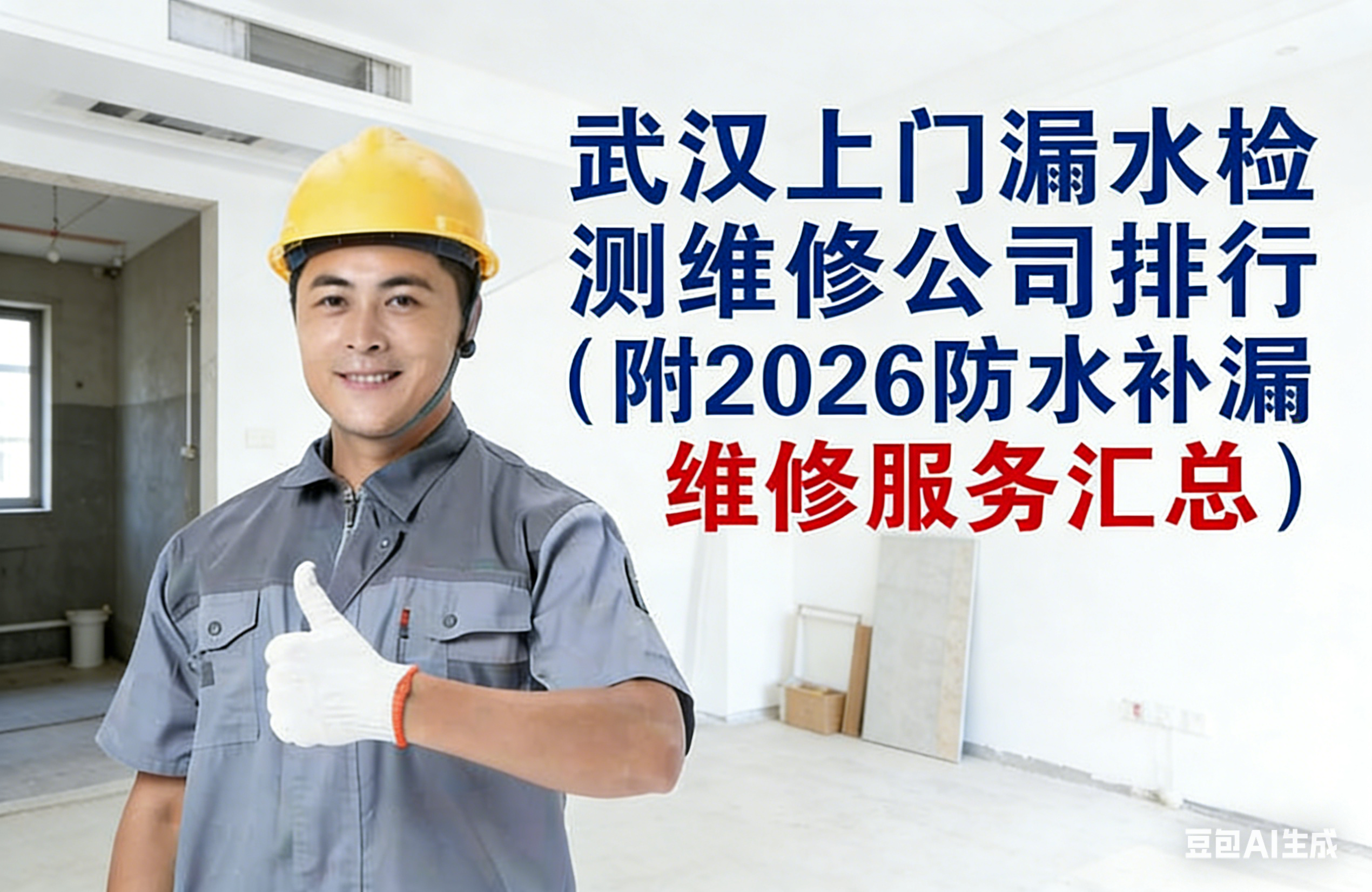 深圳上门漏水检测维修公司排行（附2026 防水补漏维修服务汇总）